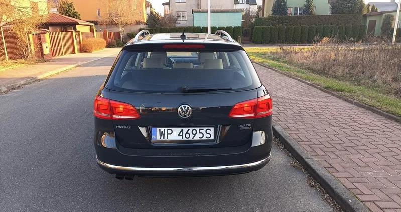 Volkswagen Passat cena 36900 przebieg: 252000, rok produkcji 2013 z Płock małe 781